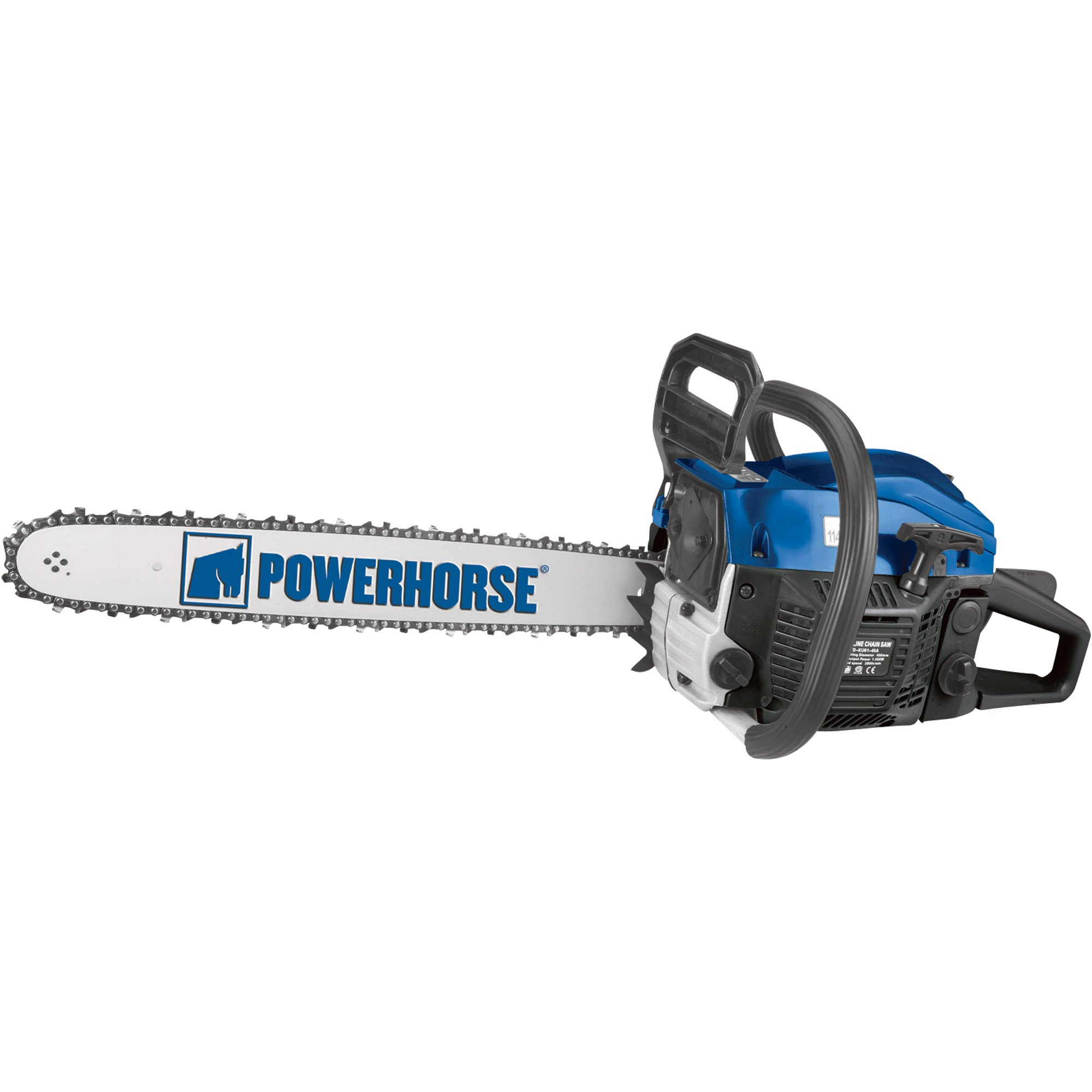 Powerhorse Chain Saw — 45cc, 18in. Bar